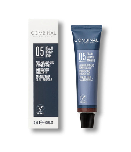 Teinture pour Cils et Sourcils Coloris Brun 15 ml COMBINAL