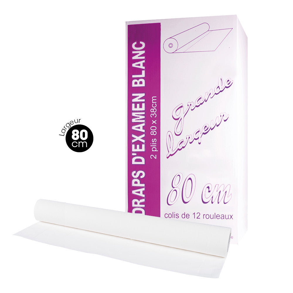 Drap d'Examen Ouaté 80 cm