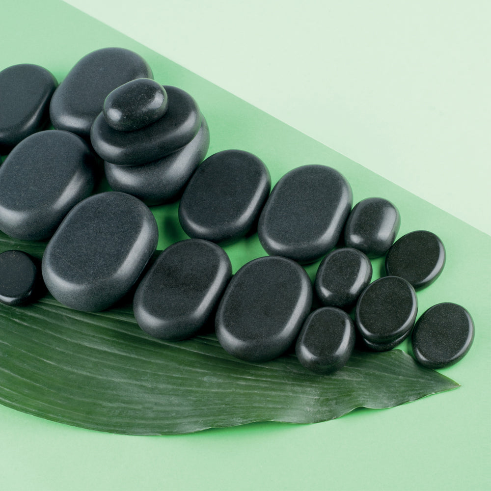 Set de 36 Pierres de Basalte