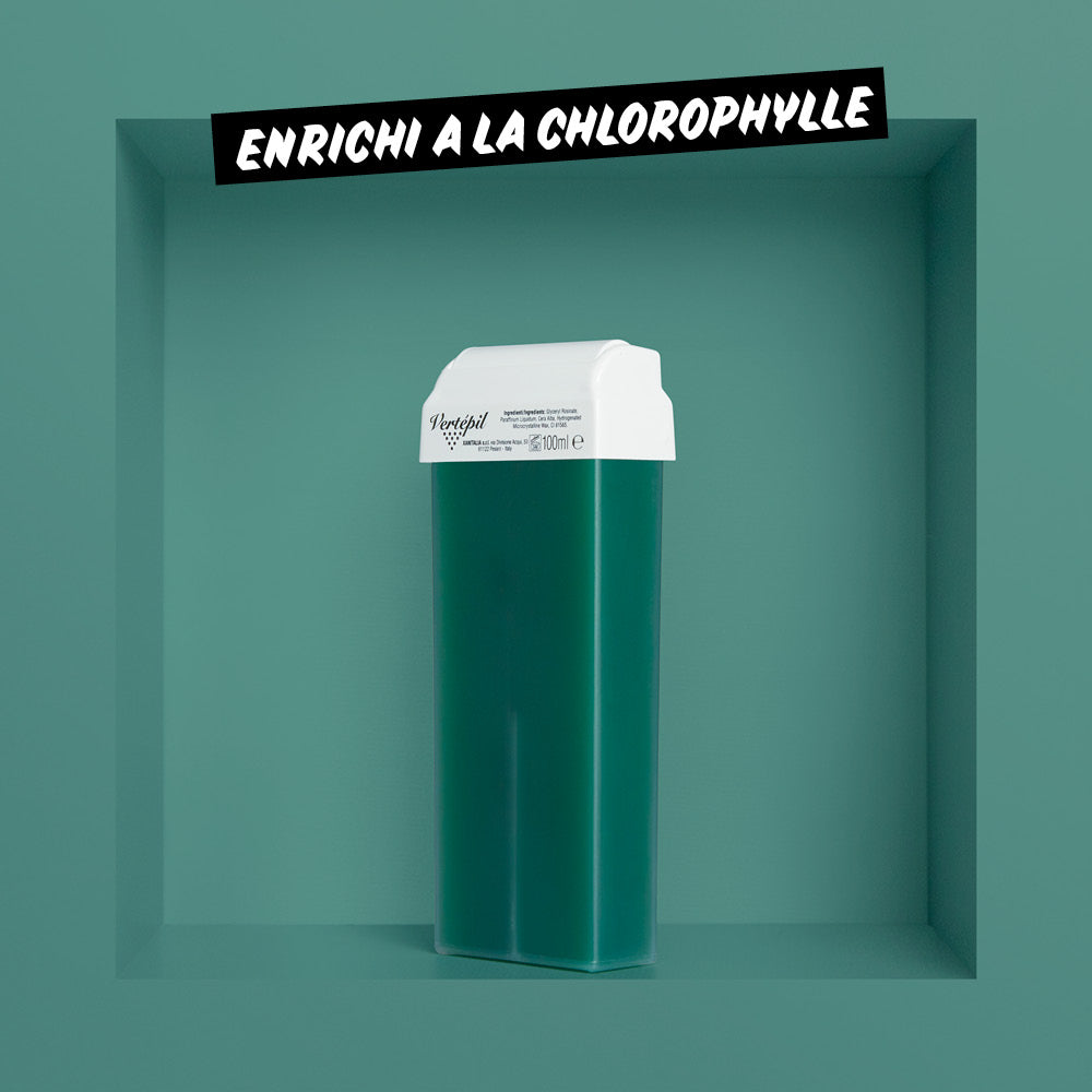 Cire à Épiler Cartouche Verte Chlorophylle 100 ml