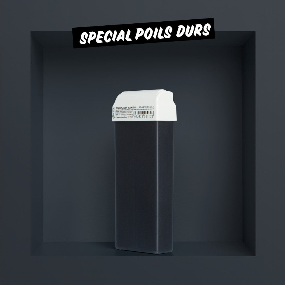 Cire noire en cartouche Black Silver