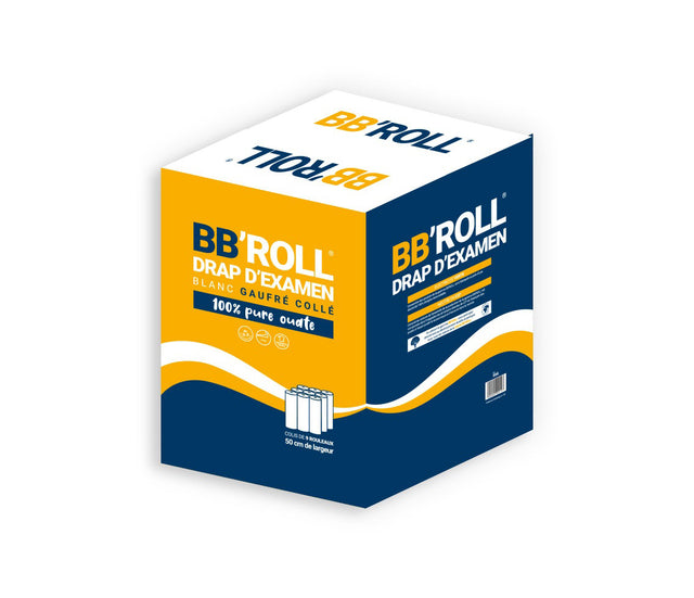 Drap d'Examen Gaufré 50 cm Colis de 9