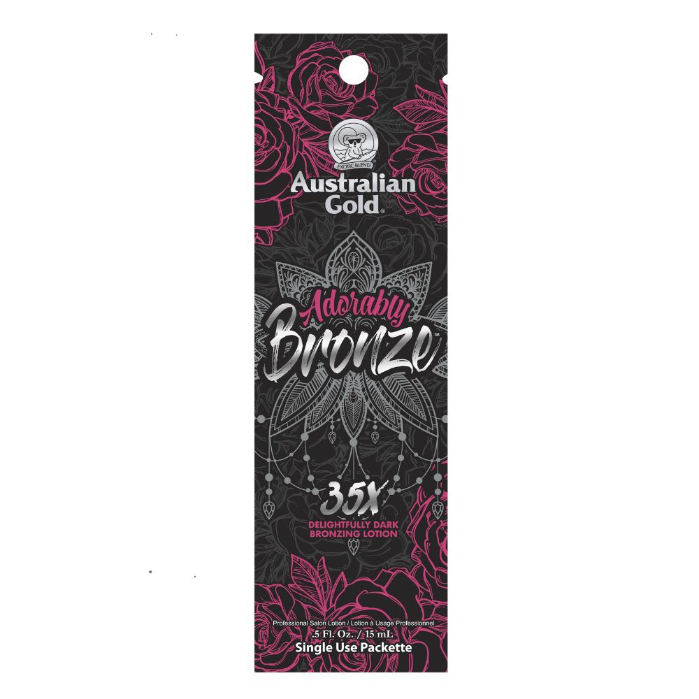 Lotion de Bronzage Adorably Bronze (10 x 15 ml) - AUSTRALIAN GOLD