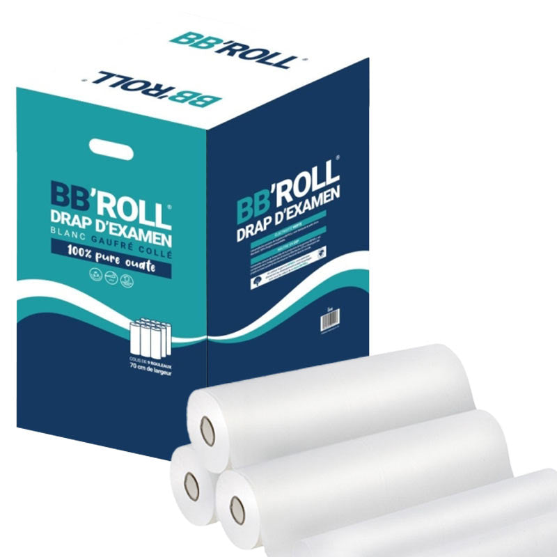 Drap d'Examen Gaufré 70 cm