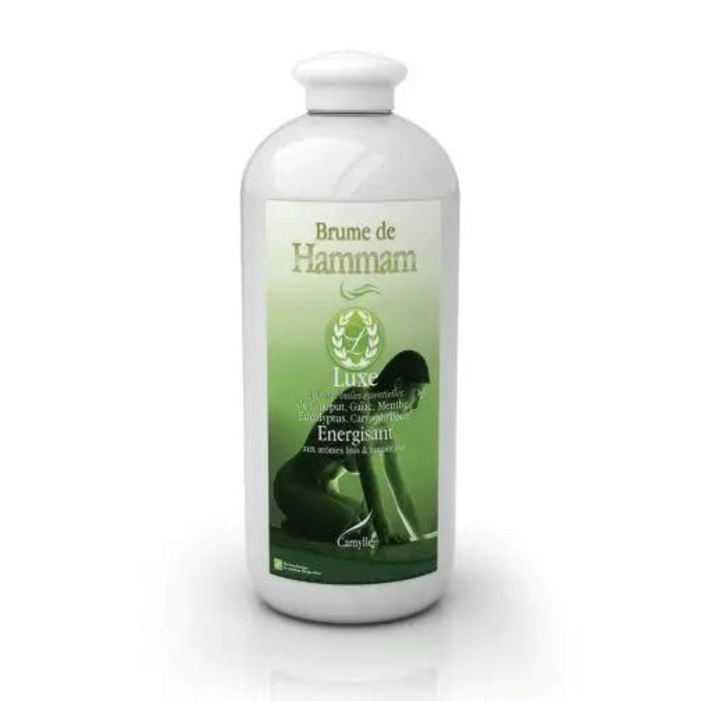 BRUME DE HAMMAM DE LUXE 1000 ML HE EUCALYPTUS MENTHE GAYAC CAJEPUT