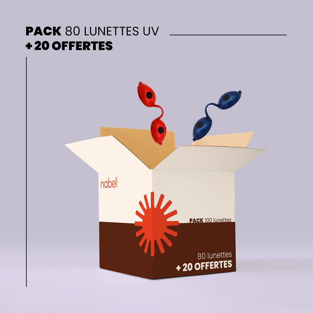 Lunette de Protection UV pour Solarium