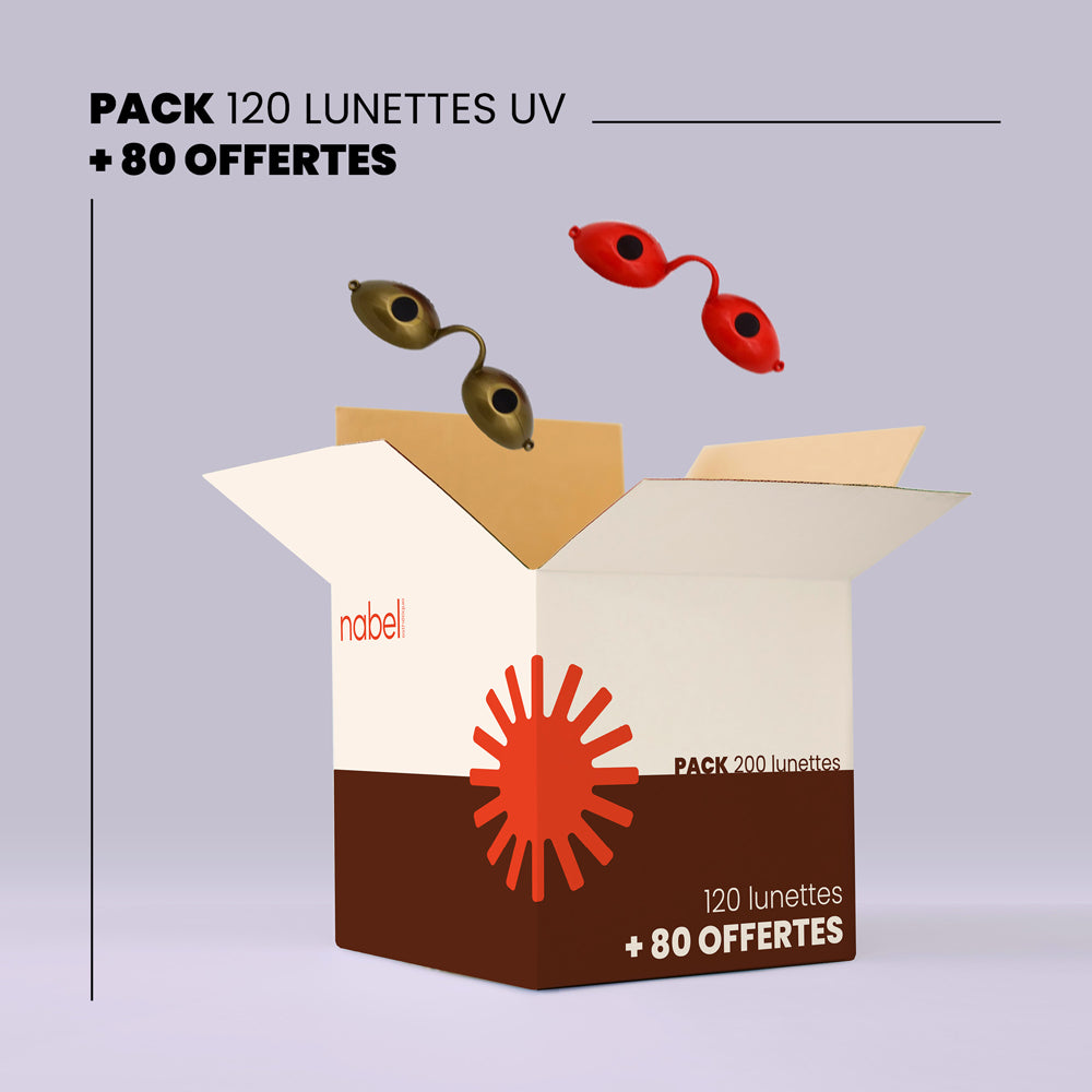 Lunette de Protection UV pour Solarium