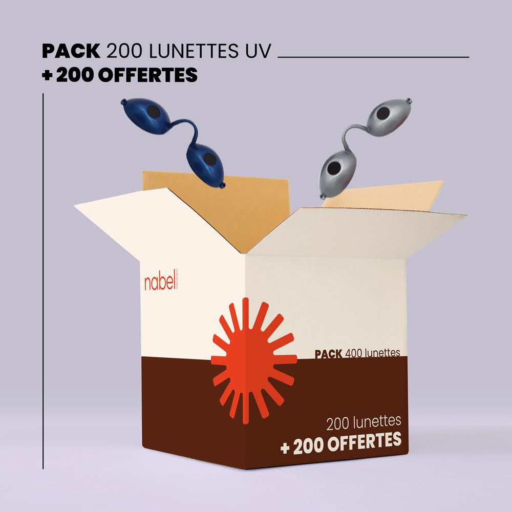 Lunette de Protection UV pour Solarium