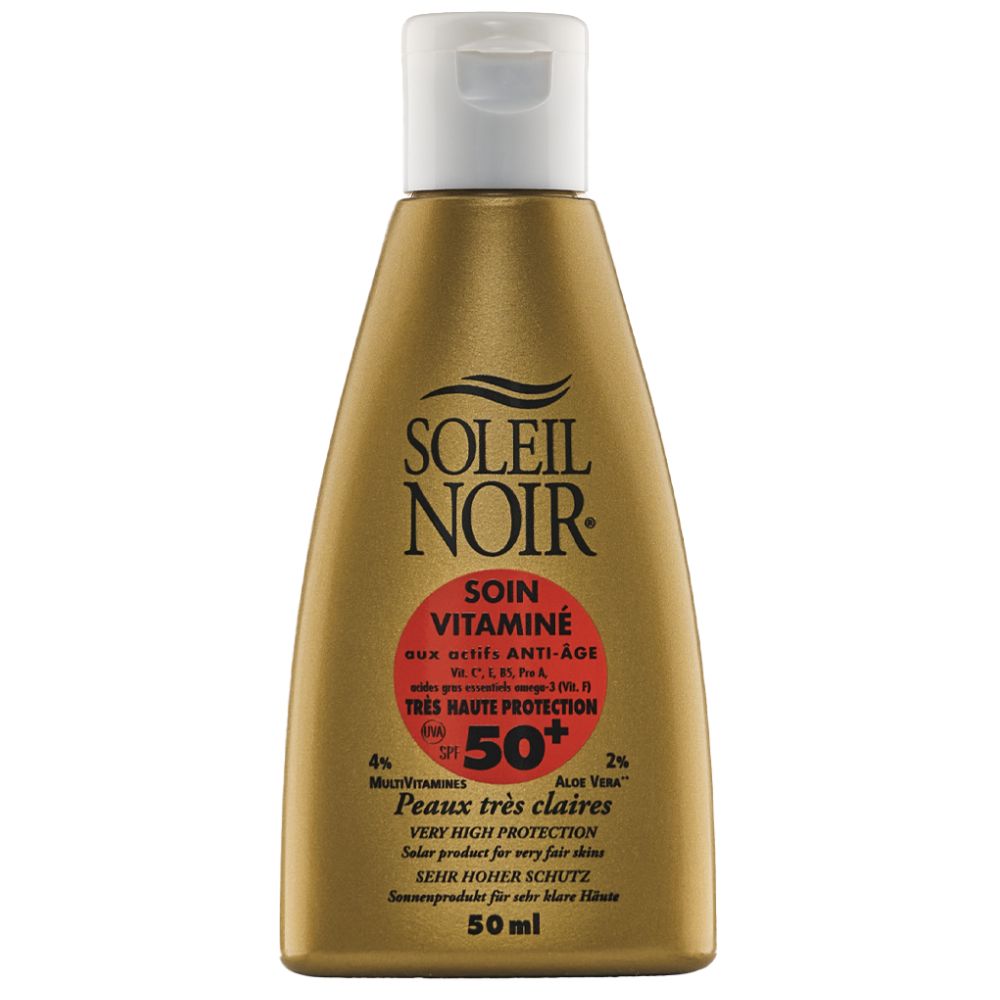 Soin Vitaminé 50+  Très Haute Protection 50 ml SOLEIL NOIR