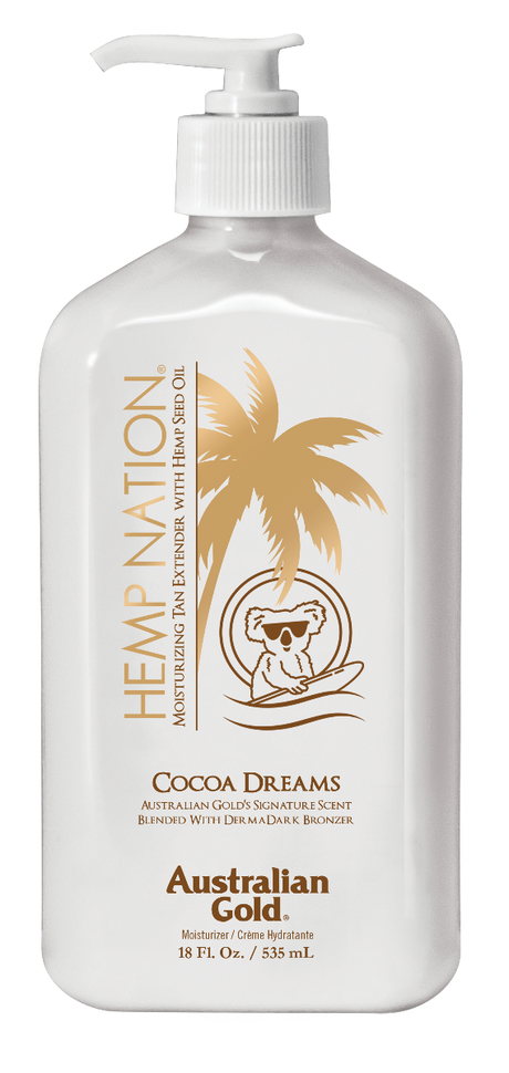 Lait Hydratant Hemp Nation Cocoa Dreams 535 ml AUSTRALIAN GOLD