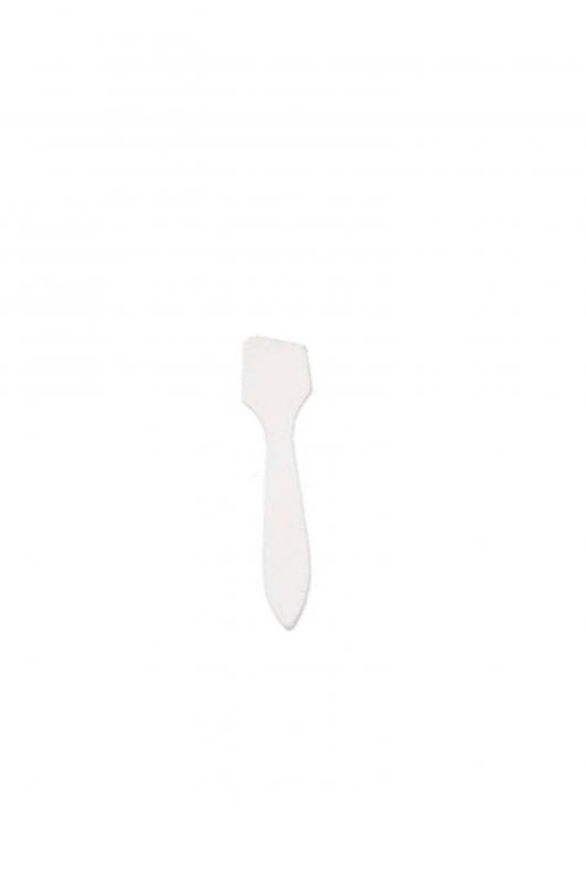 Spatule crème transparente 7.5 cm