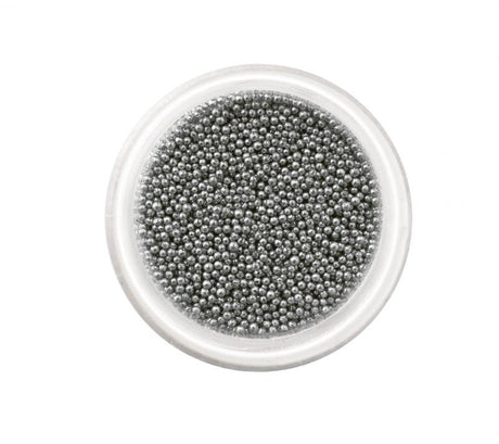 Pot de mini perles Argent 3 g BEAUTY NAILS