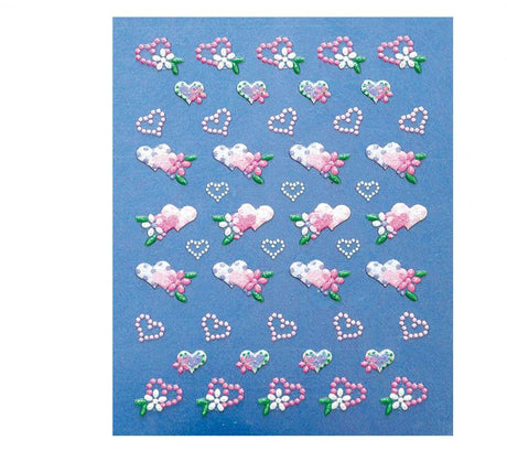 Plaquette de motifs 3D BEAUTY NAILS