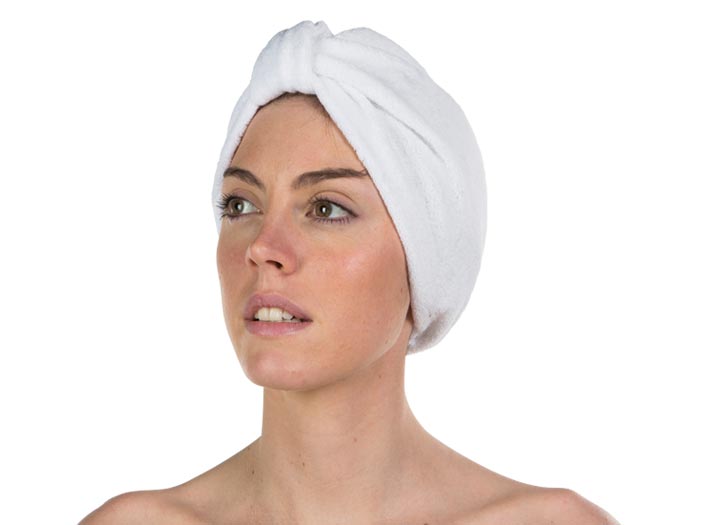 Bonnet Turban Éponge avec Nœud KODEV