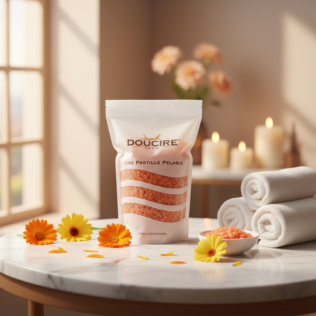 Cire à Épiler Pelable à l'Extrait de Calendula Pastille 800 g