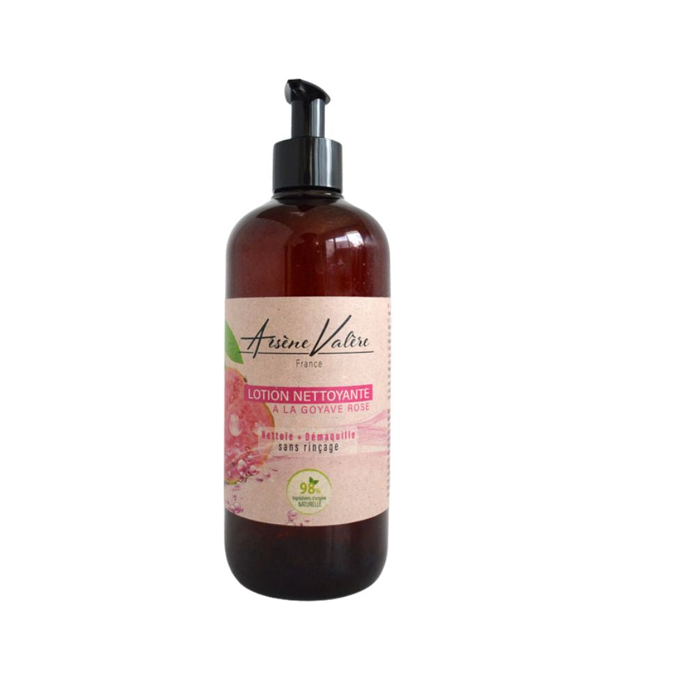 Lotion Nettoyante à la Goyave Rose 500 ml ARSENE VALERE