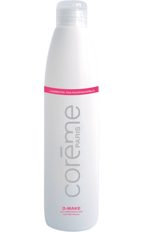 "D-Make" Lait démaquillant Flacon 1 litre COREME