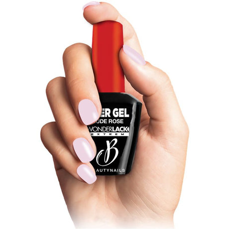 Fiber Gel Nude Rose Wonderlack Extrem 12 ml - BEAUTY NAILS