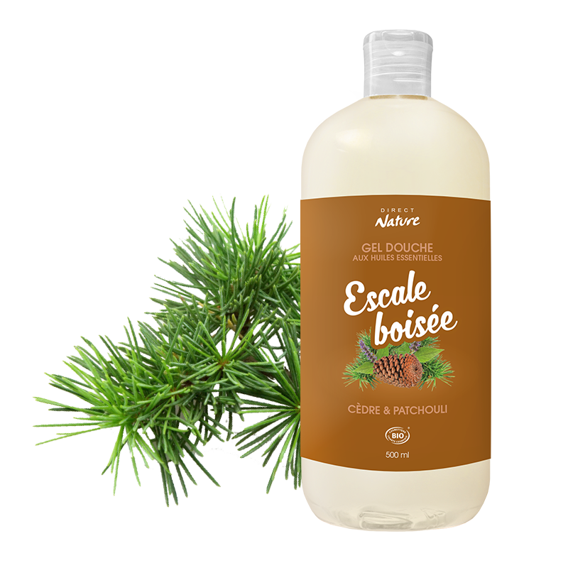 Gel douche certifié BIO - Escale boisée 500 ml Direct nature