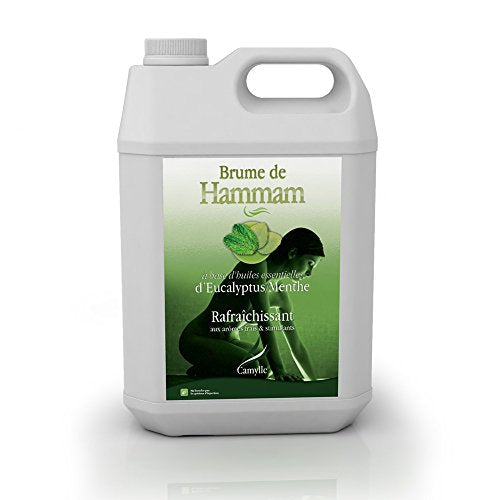 Brume de Hammam à base d'Huiles Essentielles d'Eucalyptus 5 L - CAMYLLE
