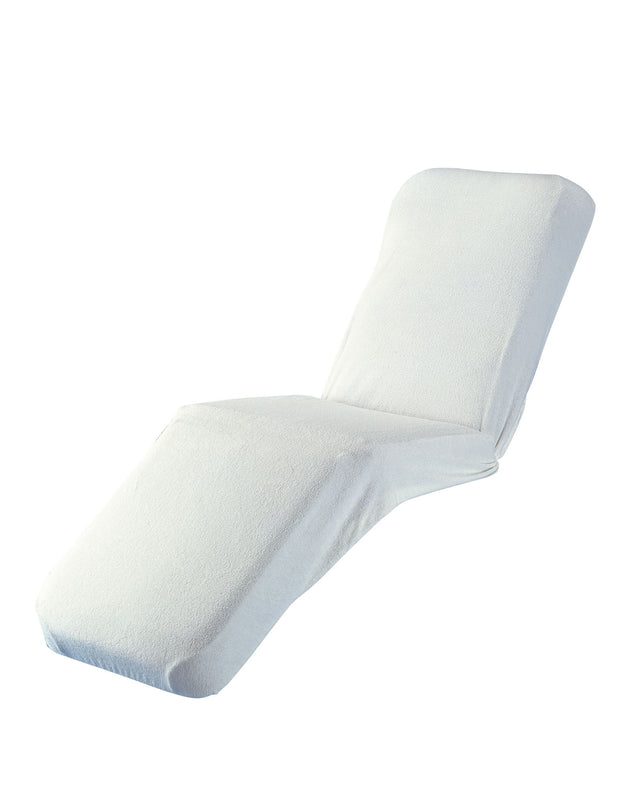 Housse de Table Éponge Bouclette KODEV Coloris Blanc