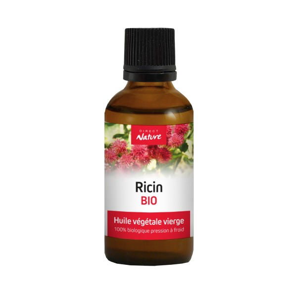 Huile Végétale de Ricin Bio 50 ml DIRECT NATURE