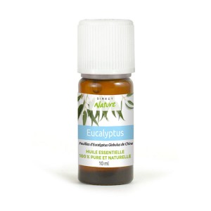 Huile Essentielle 100% Pure et Naturelle d'Eucalyptus 10 ml DIRECT NATURE