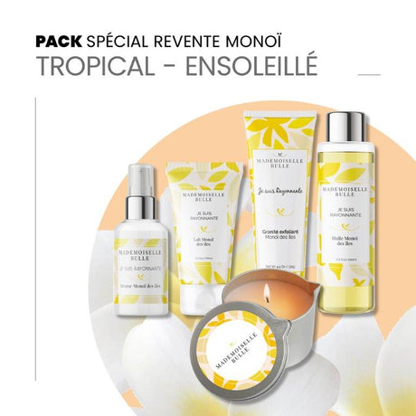 Mademoiselle Bulle Pack Découverte Spécial Monoï - 5 Produits