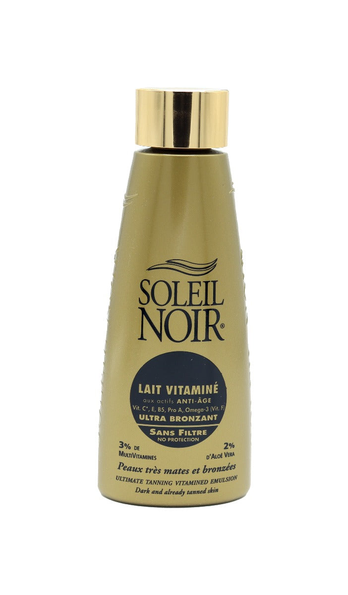 Lait Vitaminé Sans Filtre Ultra Bronzant 150 ml SOLEIL NOIR