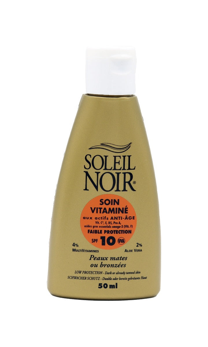 Soin Vitaminé 10 Faible Protection 50 ml  SOLEIL NOIR