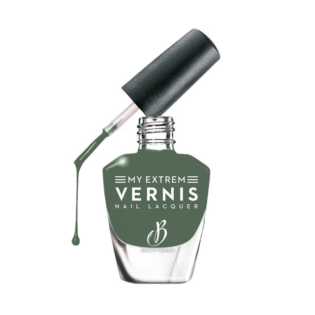 Vernis à ongles My Extrem Vert Kaki 12 ml - BEAUTY NAILS