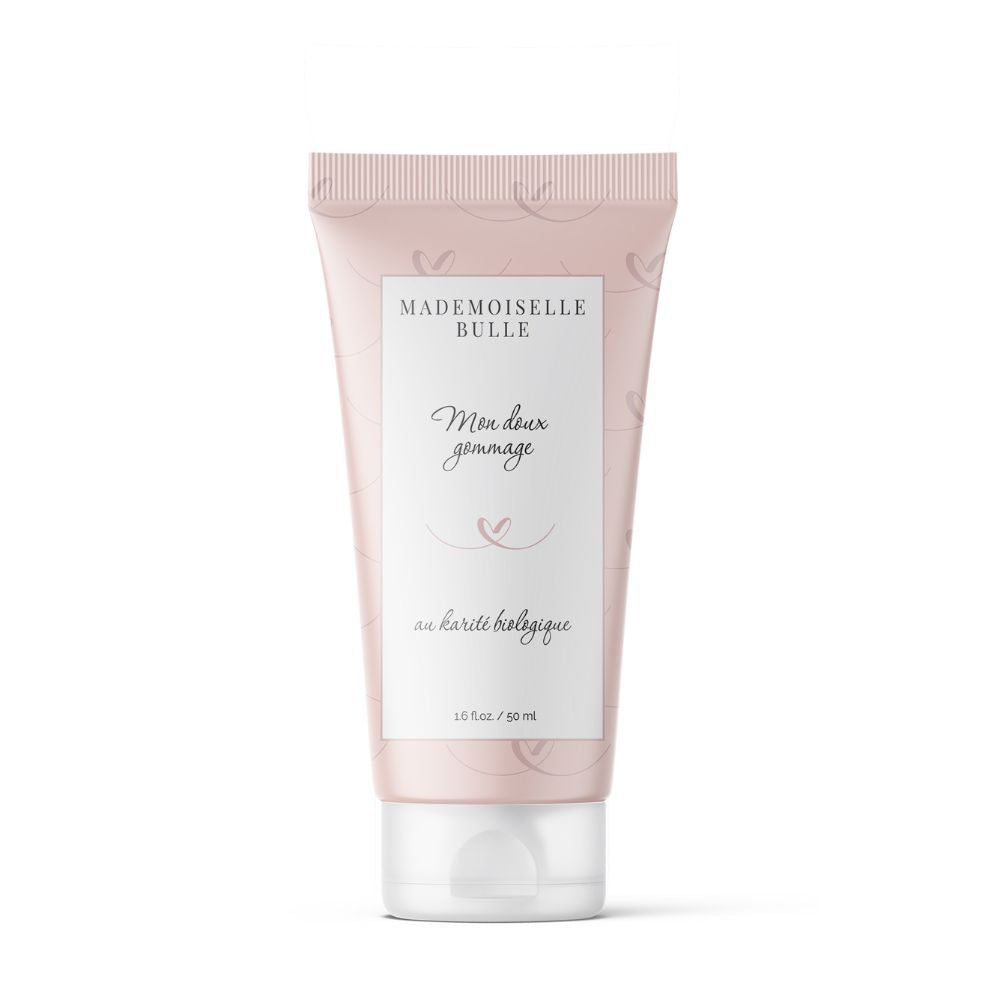 Mademoiselle Bulle - Mon doux gommage au beurre de karité Bio Tube 50 ml