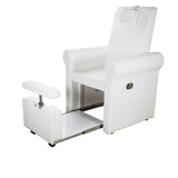 Fauteuil Pédicure Spa Coloris Blanc