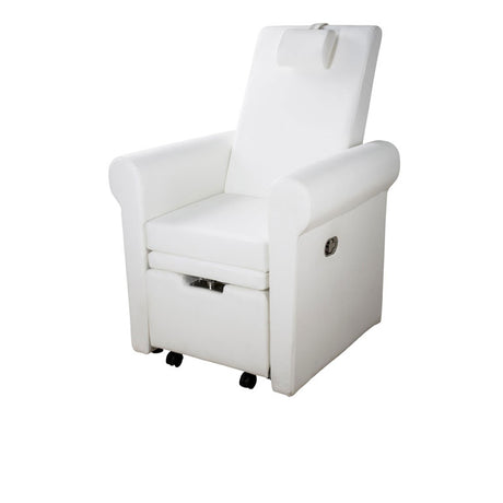 Fauteuil Pédicure Spa Coloris Blanc