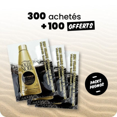 Lait Vitaminé Sans Filtre Ultra Bronzant 12 ml SOLEIL NOIR