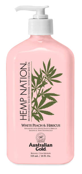 Lait Hydratant Hemp Nation White Peach 535 ml - AUSTRALIAN GOLD