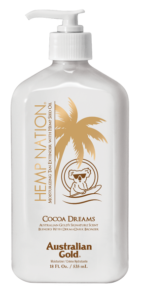 Lait Hydratant Hemp Nation Cocoa Dreams 535 ml AUSTRALIAN GOLD
