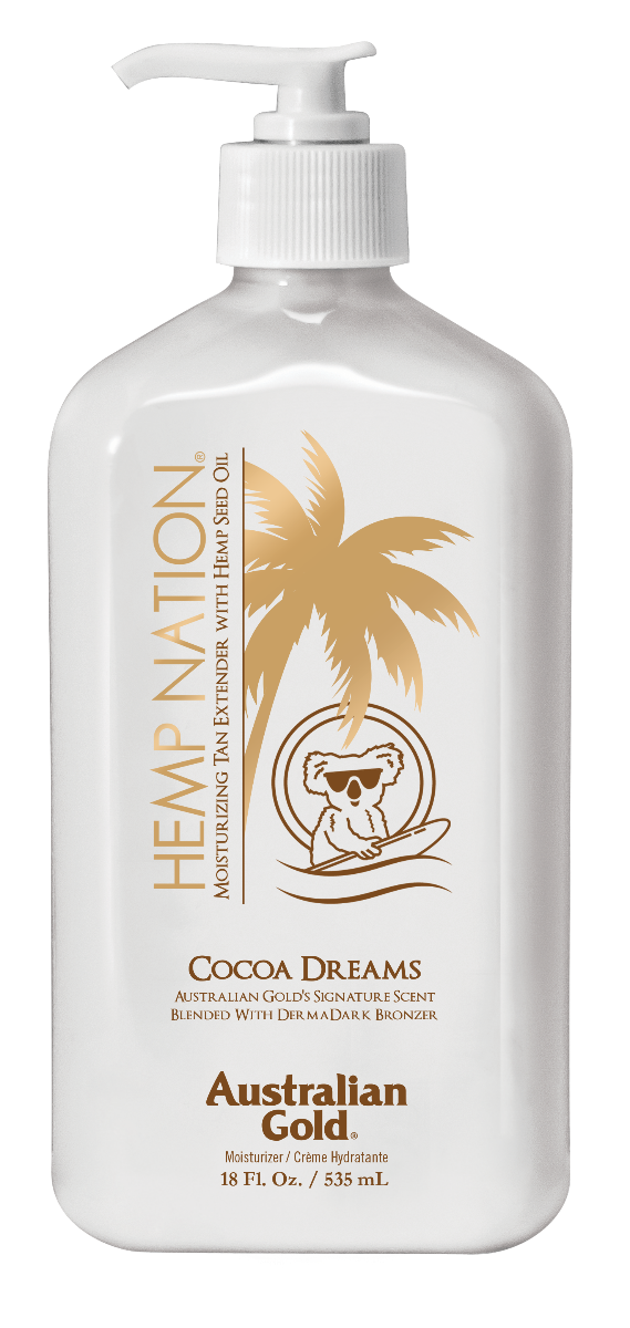 Lait Hydratant Hemp Nation Cocoa Dreams 535 ml AUSTRALIAN GOLD