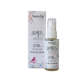 Lotion après Épilation 50 ml - Jambes de Gazelles - AQUATEAL