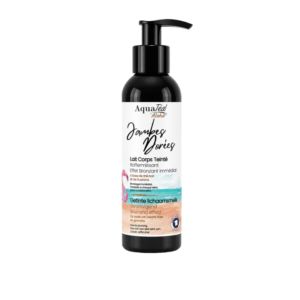 Jambes Dorées Lait Corps Bronzant