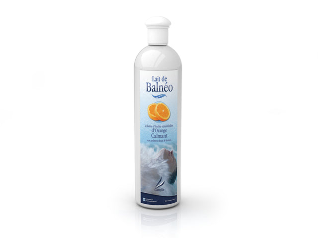 Lait de Balnéo Calmant  aux Huiles Essentielles d'Orange 500 ml - CAMYLLE