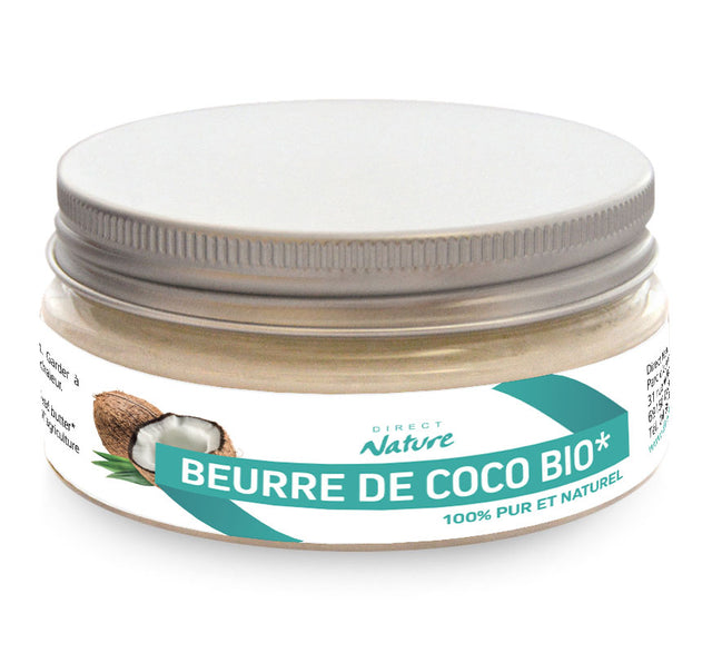 Beurre de Coco Bio 100 ml DIRECT NATURE