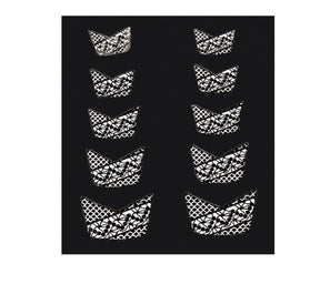 Plaquette de motifs "French Nail" Sticker BEAUTY NAILS