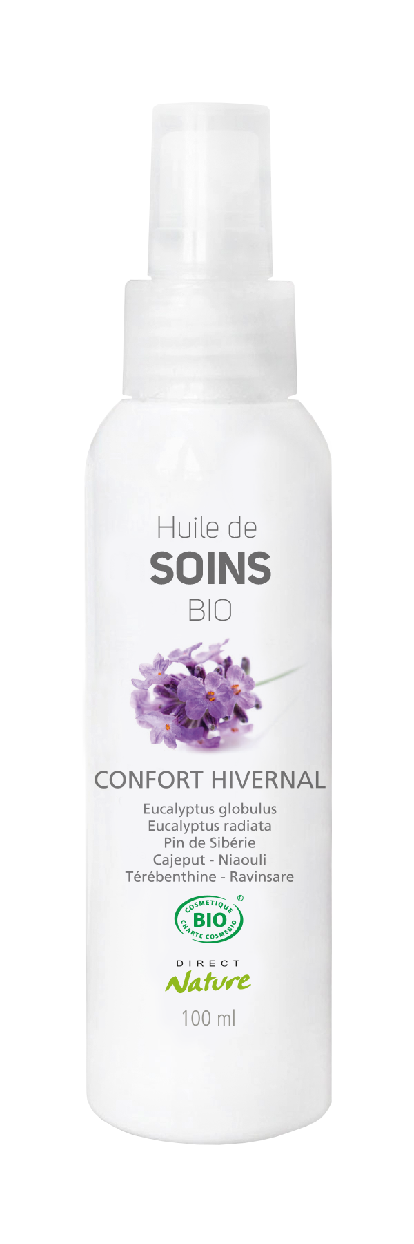 Huile de Massage Confort hivernal 100 ml DIRECT NATURE