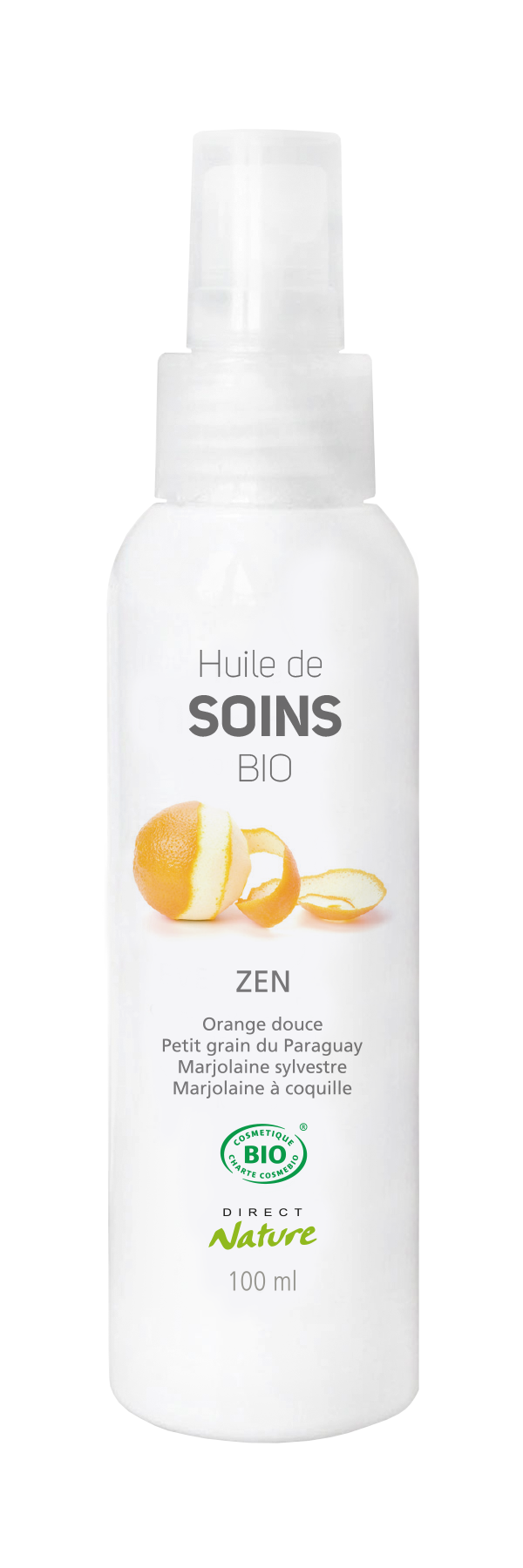 Huile de Massage Zen 100 ml  DIRECT NATURE