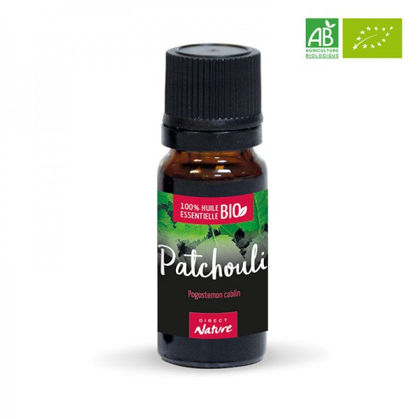 Huile Essentielle Patchouli BIO 10ml DIRECT NATURE