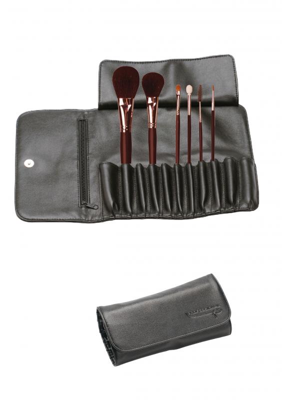 Trousse maquillage 6 pinceaux