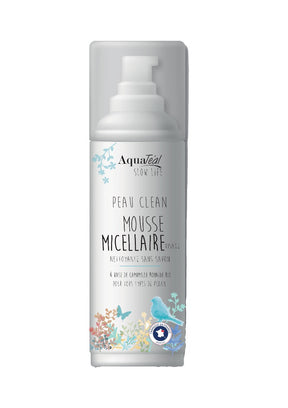 Mousse Micellaire - 150 ml - Nettoyant sans savon Peau Clean AQUATEAL