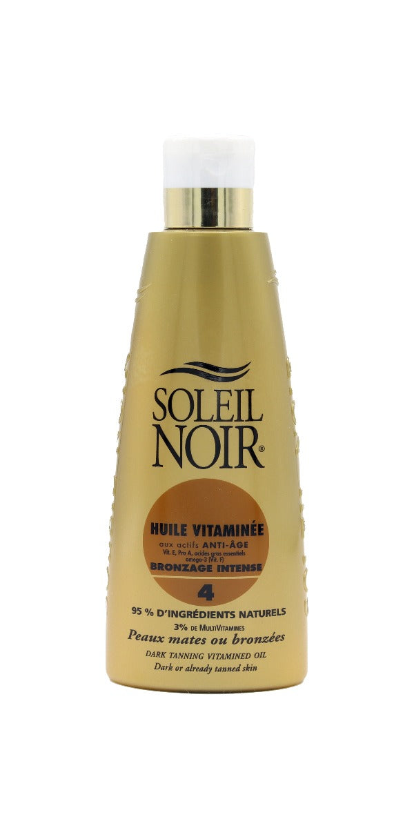 Huile Vitaminée 4 Bronzage Intense 150 ml SOLEIL NOIR