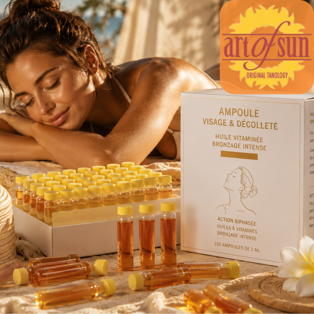 Huile Vitaminée Bi-phasée (100 x 2 ml) ART OF SUN